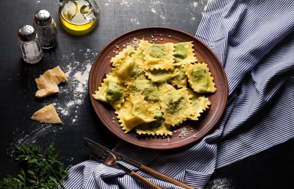 Ravioli sa špinatom i sirom