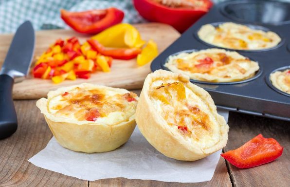 Mini muffini s paprikom i sirom
